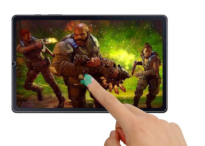خرید گلس دور تراش بدون حاسیه اس 6 لایت سامسونگ، لمس روان